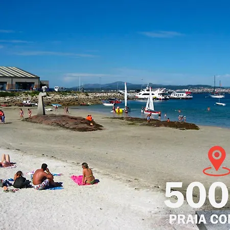 Apartment Piso Centrico 120m2 + Parking Propio O Grove